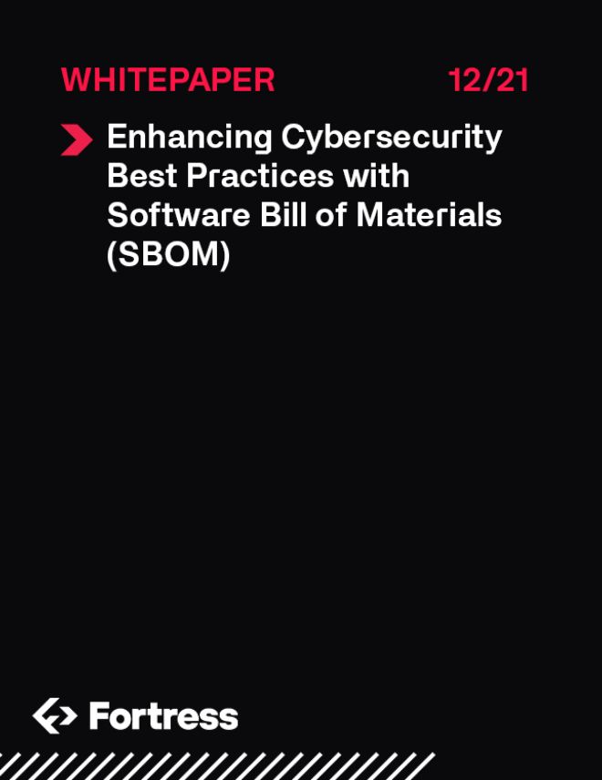 Enhancing Cybersecurity Best Practices with Software Bill of 